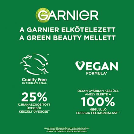 Arcápoló szérum C-vitaminnal + niacinamiddel + szalicilsavval GARNIER SKIN NATURALS