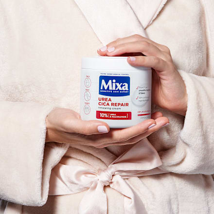 Telový krém Urea Cica Repair+ Mixa