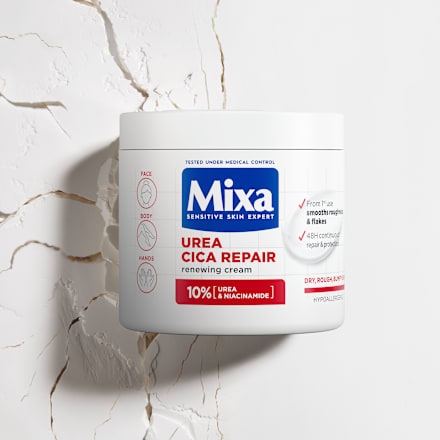 Telový krém Urea Cica Repair+ Mixa