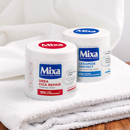 Telový krém Urea Cica Repair+ Mixa