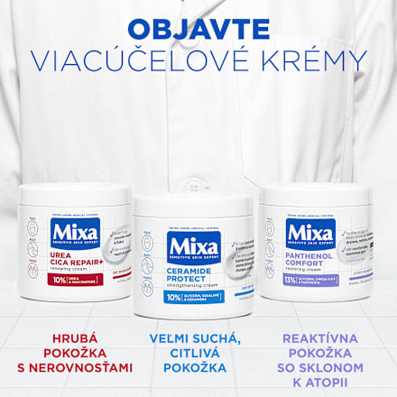 Telový krém Urea Cica Repair+ Mixa