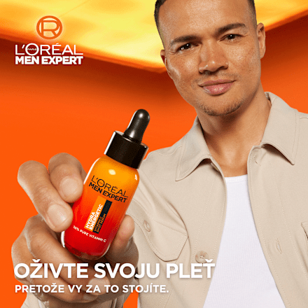 Pleťové sérum Hydra Energetic Vitamin C Shot L'ORÉAL PARiS MEN EXPERT