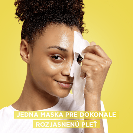 Textilná pleťová maska Vitamin C GARNIER SKIN NATURALS