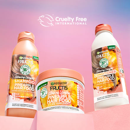 Maska na dlhé vlasy s rozštiepenými končekmi Pineapple Hair Food GARNIER FRUCTIS