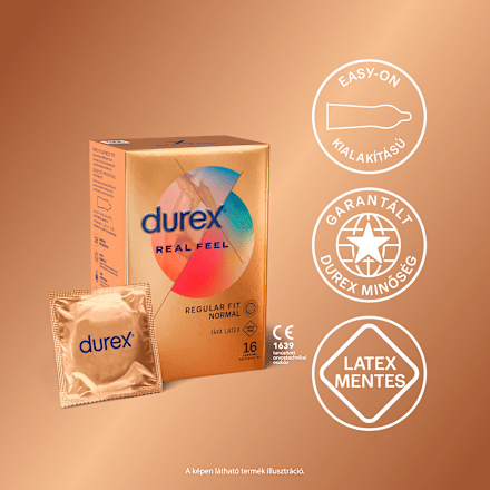 Óvszer Real Feel Durex
