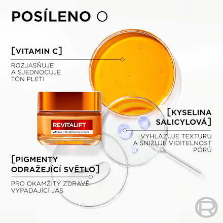 Revitalift denní pleťový krém Vitamín C L'ORÉAL PARiS REVITALIFT