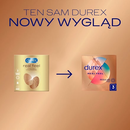 Prezerwatywy nielateksowe Real Feel Durex