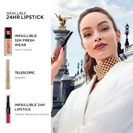 Infaillible 24HR ruž za usne – 312 Incessant Russet L'ORÉAL PARiS