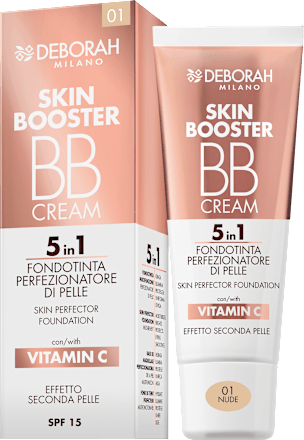 Obarvana BB krema Skin Booster, 01 DEBORAH MILANO