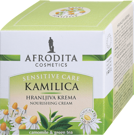 Hranljiva krema Kamilica Sensitive Care AFRODITA