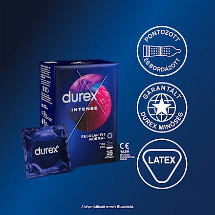 Óvszer Intense Regular Fit Normal Durex