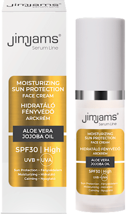 Serum Line Hidratáló Fényvédő Arckrém SPF30 JimJams