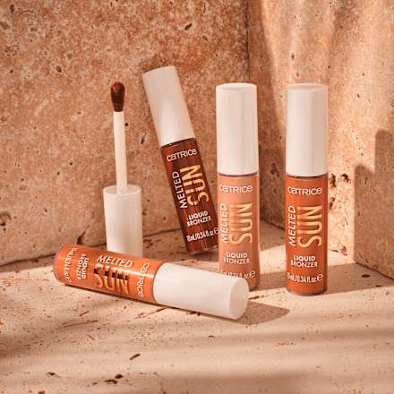 tekutý bronzer Melted Sun 035 Toasty Tan CATRICE
