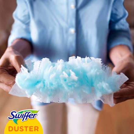 Duster Zestaw XXL miotełka do kurzu z rączką teleskopową + 2 wkłady Swiffer