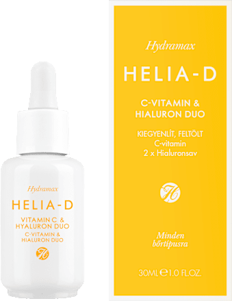 Arcszérum Hydramax C-Vitaminnal és 2x-es hialuronsavval  HELIA-D