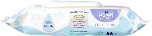 Chusteczki nawilżane Aqua Care  bella baby Happy