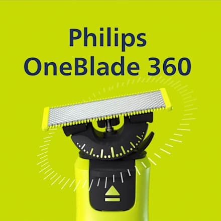 náhradní břity na tvář 360 blade PHILIPS OneBlade