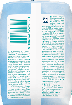 Chusteczki Aqua Harmonie (3x48) Pampers Harmonie