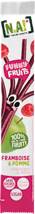 Fruchtgummi Funny Fruits Himbeere & Apfel N.A!