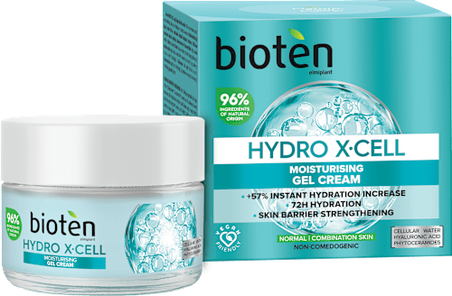 Хидратиращ дневен крем за лице Hydro X-Cell bioten
