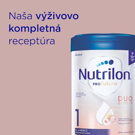 Počiatočná dojčenská mliečna výživa Profutura DUOBIOTIK 1 Nutrilon