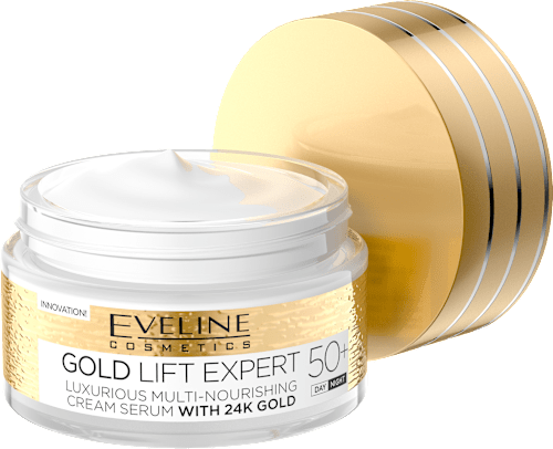 Подхранващ дневен и нощен крем за лице Gold Lift Expert 50+ EVELINE COSMETICS