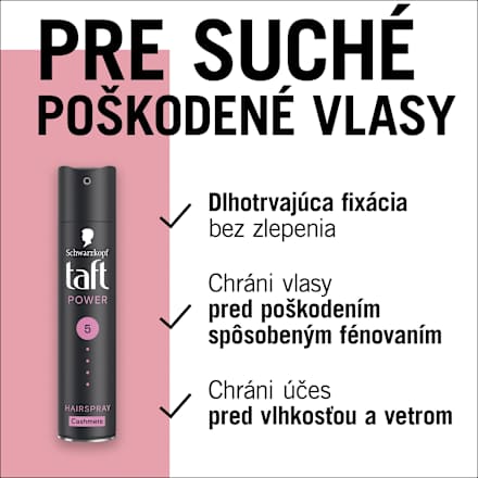 Lak na vlasy Power 5 Cashmere-Like Schwarzkopf taft