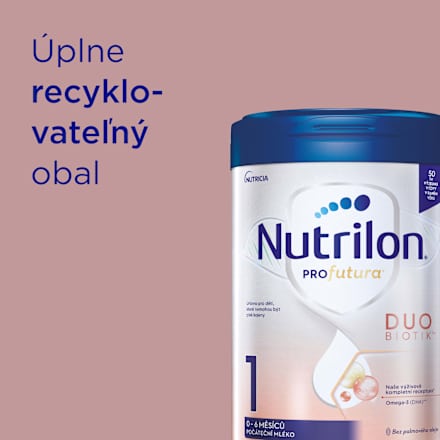 Počiatočná dojčenská mliečna výživa Profutura DUOBIOTIK 1 Nutrilon