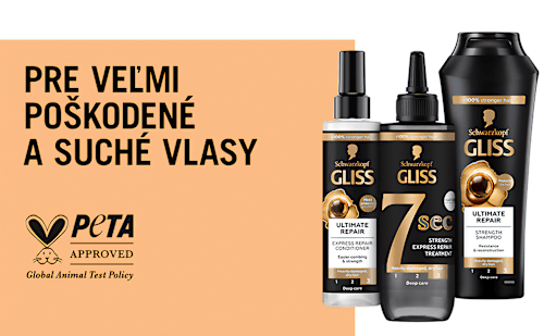 Expresná regeneračná kúra na vlasy 7 sec Ultimate Repair Schwarzkopf GLISS