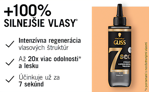 Expresná regeneračná kúra na vlasy 7 sec Ultimate Repair Schwarzkopf GLISS