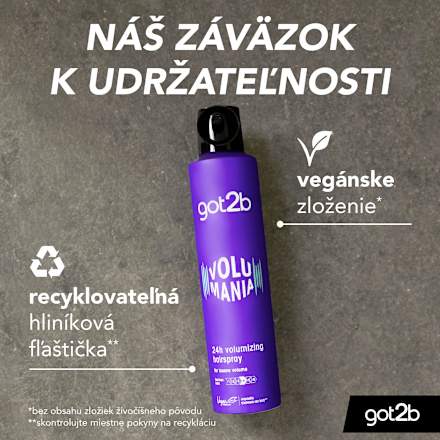 Lak na objem vlasov Volumania  got2b