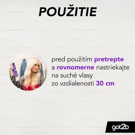 Lak na objem vlasov Volumania  got2b