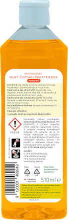 Univerzálny silný čistiaci prostriedok Pomaranč - koncentrát planet pure