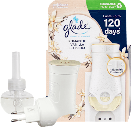 Elektrický osviežovač vzduchu Romantic Vanilla Blossom glade