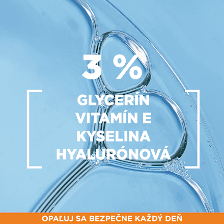 Opaľovací fluid na tvár a okolie očí SPF 50+ Garnier Ambre Solaire