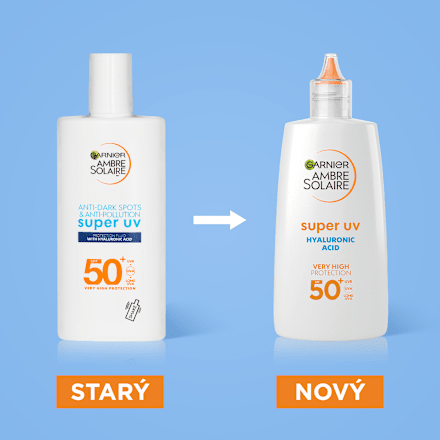 Opaľovací fluid na tvár a okolie očí SPF 50+ Garnier Ambre Solaire