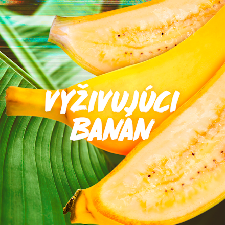 Vyživujúca maska na suché vlasy Banana Hair Food GARNIER FRUCTIS