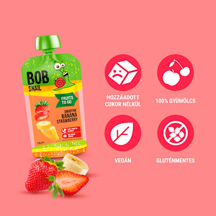 Smoothie, banán-eper Bob Snail