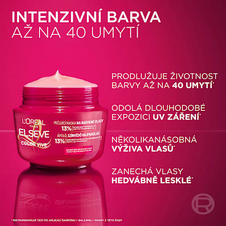 maska na vlasy Color Vive L'ORÉAL PARiS ELSEVE