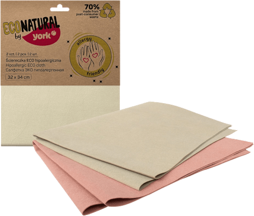 Hipoallergén törlőkendő Eco Natural York