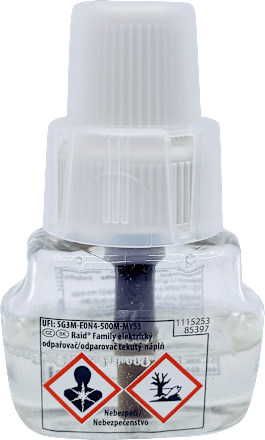 Family náhradní náplň pro elektrický odpařovač 2 v 1 Raid