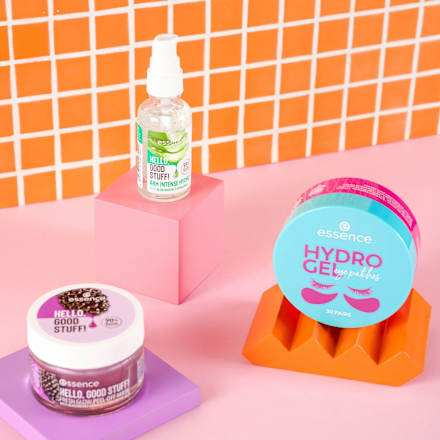 hydrogelové polštářky pod oči, 30 párů essence