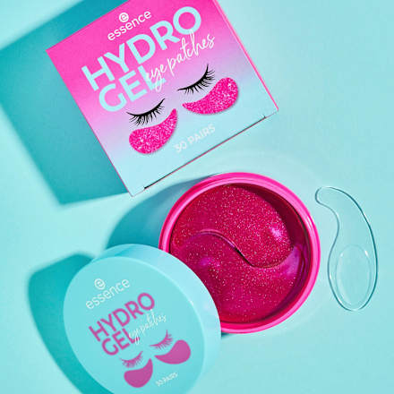 hydrogelové polštářky pod oči, 30 párů essence
