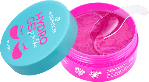 hydrogelové polštářky pod oči, 30 párů essence