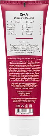 Hyaluronic Acid Body Wash - nawilżający żel do mycia ciała z kwasem hialuronowym Q+A