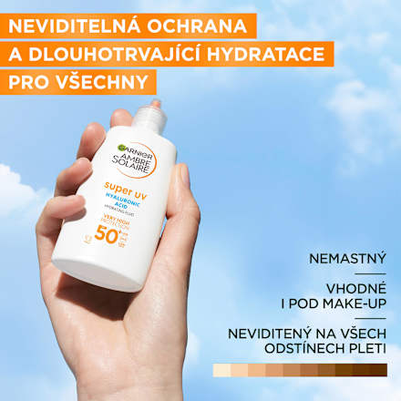 pleťový krém super uv OF50+ GARNIER AMBRE SOLAIRE