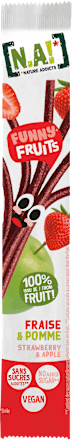 Fruchtgummi Funny Fruits Erdbeere & Apfel N.A!
