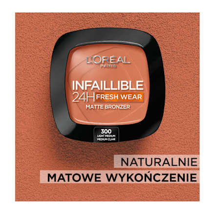 Infaillible 24H Fresh Wear Foundation in a powder 300 L'ORÉAL PARiS