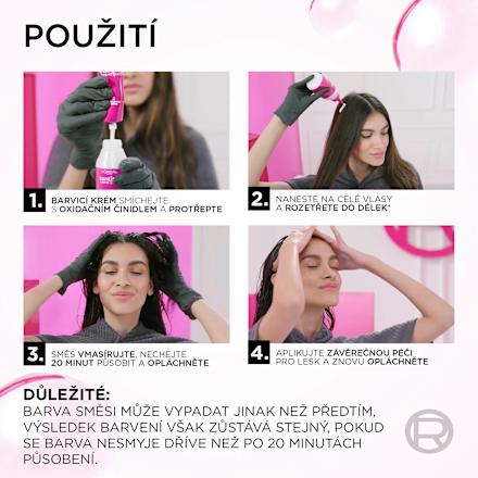 barva na vlasy Hořká čokoládová 323 L'ORÉAL PARiS CASTING Crème Gloss