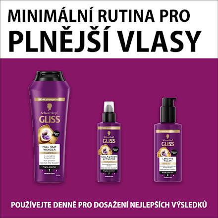sérum na vlasy Full Hair Wonder Schwarzkopf GLISS